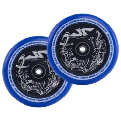 Kitsune Wheels | 24mm X 110mm | Blue/Black