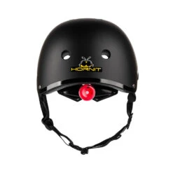 Hornit Kids Mini Helmet Stealth | Black | Small | 48-53cm -Scoot and Skate Haven 5 Rear