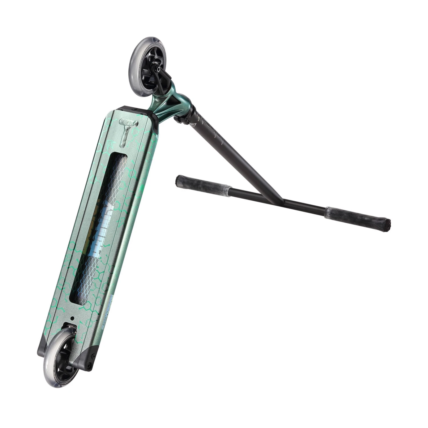 Prodigy S9 Street Edition Pro Scooter | Grey/Green 6 Prodigy S9 Street Edition Pro Scooter | Grey/Green - Image 4