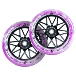 DNA Wheels | 24mm X 110mm | Clear Purple Marble/Black