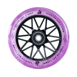 DNA Wheels | 24mm X 110mm | Clear Purple Marble/Black -Scoot and Skate Haven 9350759081869 SCOOTERHUT Wheels 24x110mm DNA ClearPurple MarbleBlack 02