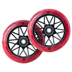 DNA Scooter Wheels | 24mm X 120mm | Clear Red Marble/Black