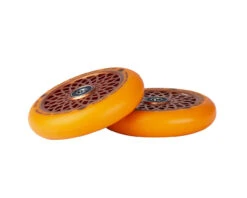 Lotus Radiant Scooter Wheels | 24mm X 110mm | Orange/Orange -Scoot and Skate Haven 9350759094159 ROOT INDUSTRIES Wheels 24 x 110mm Lotus Radiant Orange Orange 03 64547.1620625130.1280.1280