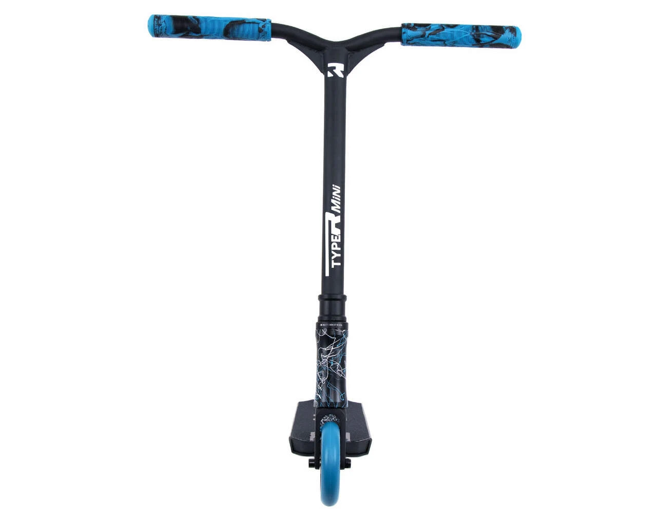 Type R Mini Kids Pro Scooter - Splatter Blue/White 5 Type R Mini Kids Pro Scooter - Splatter Blue/White - Image 3