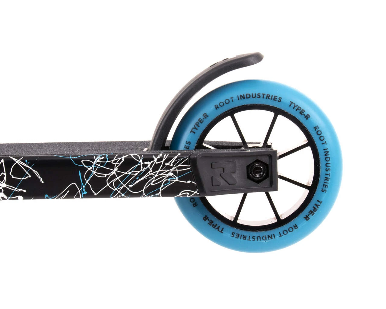 Type R Mini Kids Pro Scooter - Splatter Blue/White 6 Type R Mini Kids Pro Scooter - Splatter Blue/White - Image 4