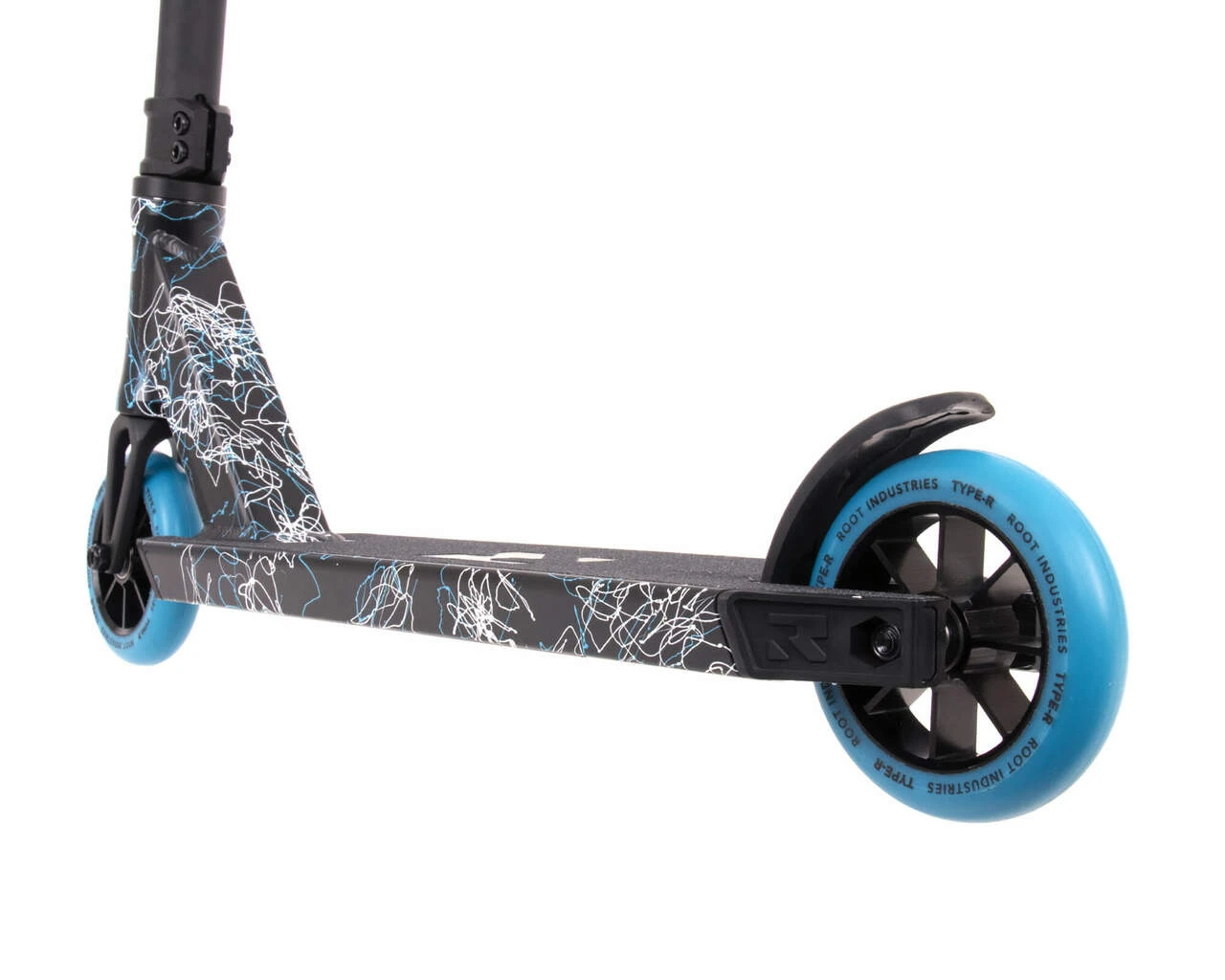 Type R Mini Kids Pro Scooter - Splatter Blue/White 7 Type R Mini Kids Pro Scooter - Splatter Blue/White - Image 5