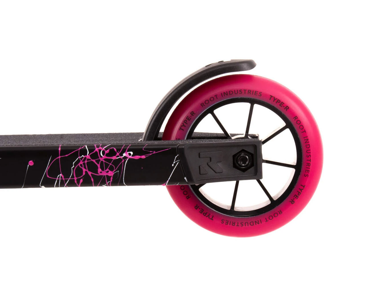 Type R Mini Kids Pro Scooter - Splatter Pink/White 6 Type R Mini Kids Pro Scooter - Splatter Pink/White - Image 4