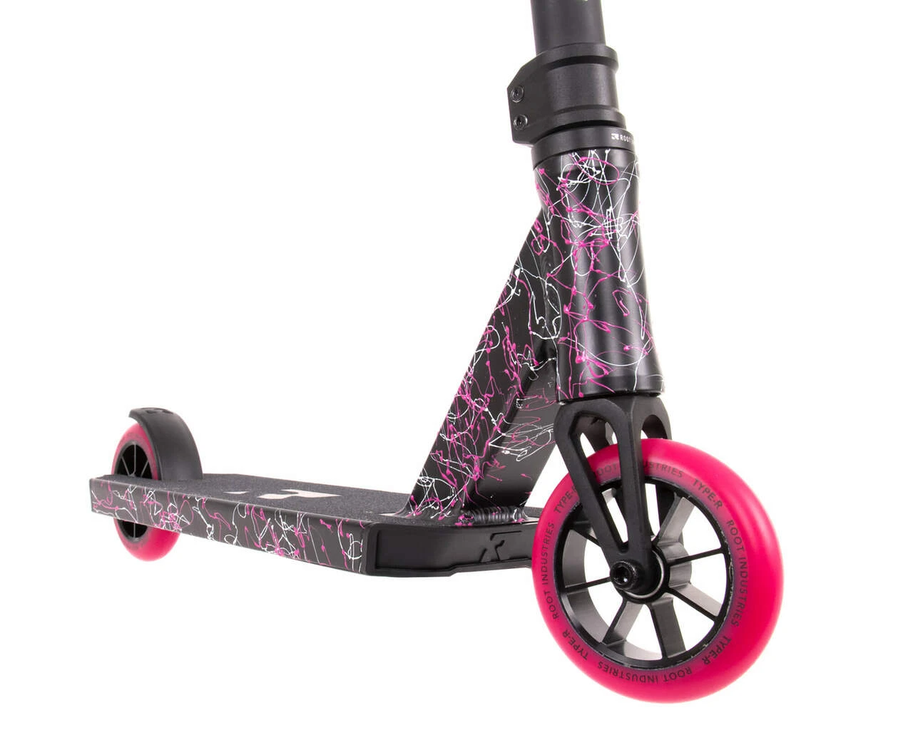 Type R Mini Kids Pro Scooter - Splatter Pink/White 9 Type R Mini Kids Pro Scooter - Splatter Pink/White - Image 7