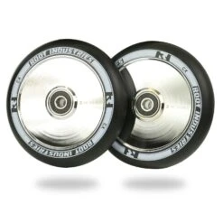ROOT INDUSTRIES AIR Wheels - 110mm | Black / Mirror -Scoot and Skate Haven AIR 110mm Black Mirror 9350759030126 9350759030058