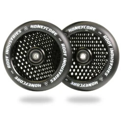 HoneyCore Scooter Wheels | 24mm X 120mm |Black/Black