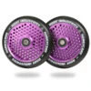 HoneyCore Wheels | 24mm X 120mm |Black/Purple -Scoot and Skate Haven AIR Honeycore 120mm Black Purple 9350759038023 1