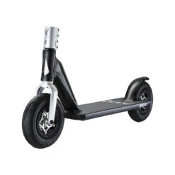 Envy ATS Pro S2 Complete Scooter - Black -Scoot and Skate Haven ATSPROS2BlackBaseAngle1