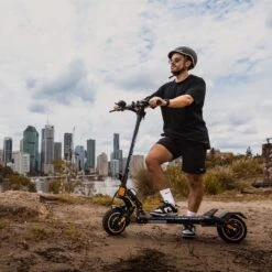 Dualtron Mini Long Deck Electric Scooter - New 2023 Model | 52V15.6Ah | Dual Motor -Scoot and Skate Haven DualtronMiniLongDeckLifestyle3