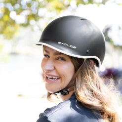 E-Glide Urban Electric Scooter Helmet, Matte Black 15 E-Glide Urban Electric Scooter Helmet, Matte Black -Scoot and Skate Haven E GlideHelmetChloeBlack1 1 1