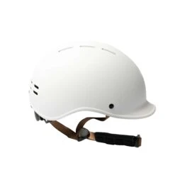 E-Glide Urban Electric Scooter Helmet | Off White -Scoot and Skate Haven E GlideHelmetWhite 4of5
