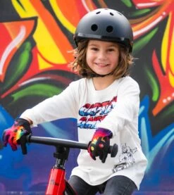 Hornit Kids Mini Helmet Stealth | Black | Small | 48-53cm -Scoot and Skate Haven HORNIT 080920 001