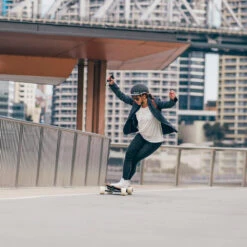 HADEAN BAMBOO ALL-TERRAIN Electric Skateboard -Scoot and Skate Haven Had Bamboo Street Lifestyle 1