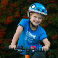 Hornit Kids Mini Helmet | Shark | Small | 48-53cm -Scoot and Skate Haven Hammerheadhelmet portrait MiniHornitLIDS