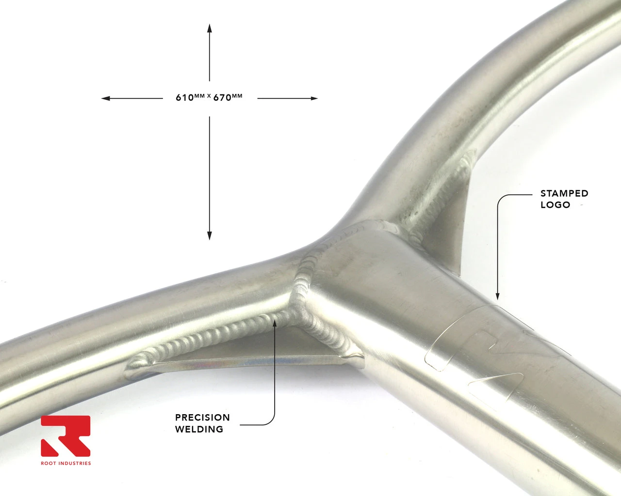 Invictus Titanium Bar | 670mm X 610mm | Oversize | Raw 5 Invictus Titanium Bar | 670mm X 610mm | Oversize | Raw - Image 3