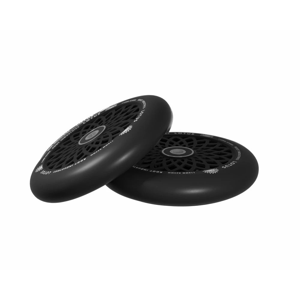 Lotus Scooter Wheels | 24mm X 110mm | Black/Black 6 Lotus Scooter Wheels | 24mm X 110mm | Black/Black - Image 4