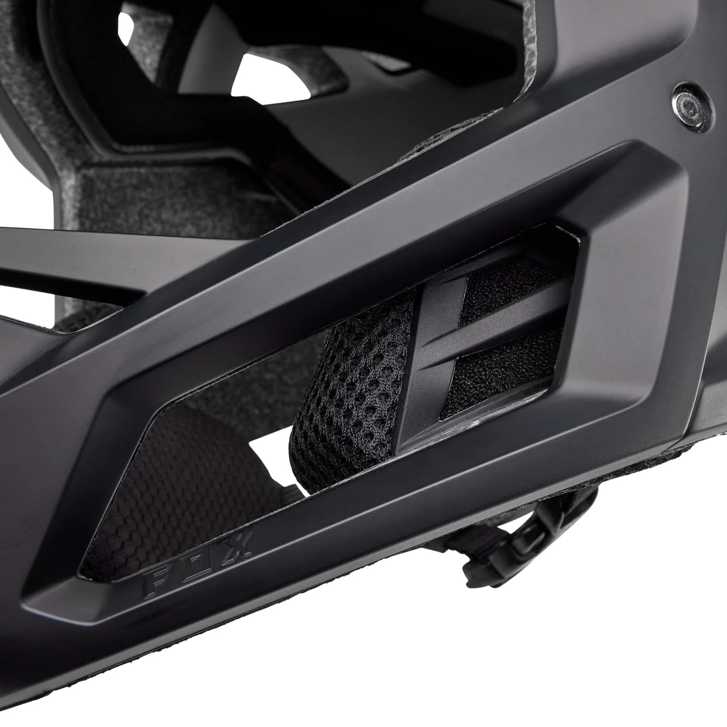 Fox Proframe Full Face Helmet | AS | Matte Black 10 Fox Proframe Full Face Helmet | AS | Matte Black - Image 8