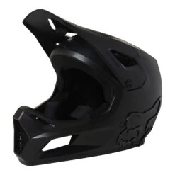 Fox Rampage Full Face Helmet | AS | Black/Black -Scoot and Skate Haven RampageHelmetBLKFOX 2