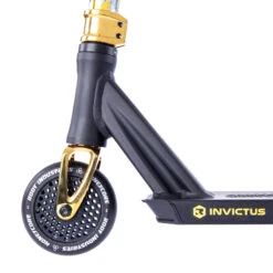 Invictus 2 Pro Scooter | Black/Gold Rush -Scoot and Skate Haven RootIndustries Invictus2 GoldRushStudio 9350759081722 8