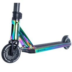 Invictus 2 Pro Scooter | Black/Rocket Fuel -Scoot and Skate Haven RootIndustries Invictus2 RocketFuelStudio 9350759081739 10