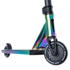 Invictus 2 Pro Scooter | Black/Rocket Fuel -Scoot and Skate Haven RootIndustries Invictus2 RocketFuelStudio 9350759081739 4