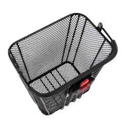 Electric Scooter Basket - Metal - Scooter Hut -Scoot and Skate Haven ScooterHutRattanBasketWEB 0U3A1864 Edit