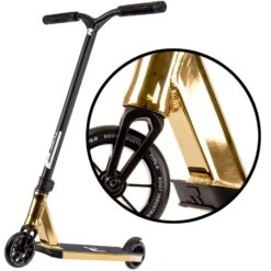 Type R Pro Scooter - Gold Rush -Scoot and Skate Haven TypeRGoldRush 9350759078890 Hero