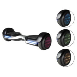 Vivid V500 6.5" Street Hoverboard -Scoot and Skate Haven VIVID Hoverboard Street Lights 02