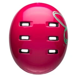 Bell Lil Ripper Kids Helmet | Pink Adore -Scoot and Skate Haven bell lil ripper youth helmet adore gloss pink top