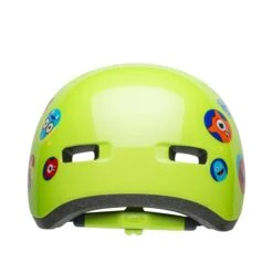 Bell Lil Ripper Kids Helmet | Green Monsters 13 Bell Lil Ripper Kids Helmet | Green Monsters -Scoot and Skate Haven bell lil ripper youth helmet monsters gloss green back