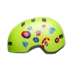Bell Lil Ripper Kids Helmet | Green Monsters 10 Bell Lil Ripper Kids Helmet | Green Monsters -Scoot and Skate Haven bell lil ripper youth helmet monsters gloss green left