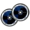 Root Industries AIR Wheels - 110mm | Black / BluRay -Scoot and Skate Haven blackbluray110 1