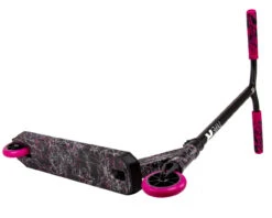 Type R Pro Scooter - Pink/White -Scoot and Skate Haven root industries type r complete scooter black pink white side 9350759078906 75130.1627624081.1280.1280