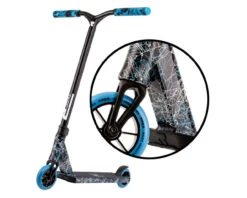 Type R Pro Scooter - Blue/White -Scoot and Skate Haven root industries type r complete scooter blue and white frontdetail 9350759078913 18837.1639951179.1280.1280